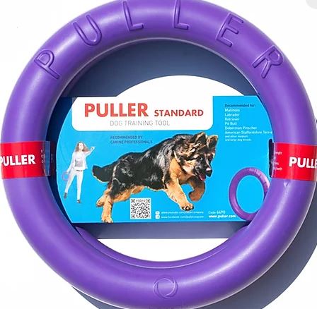 PULLER Collar Dog Training Tool Ring Toy For Training And Fitness